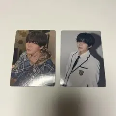 長尾謙杜　HARD WORK トレカ2枚セット