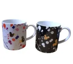 ミッキーマウス スプラッシュデザイン マグカップ　 2個セット
