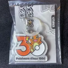 ポケモン 30周年記念 ガチャ メタルチャーム ヒトカゲ