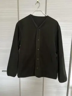 無印良品✳︎フリースカーディガン＊カーキXL