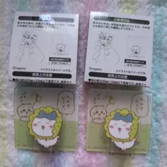 ちいかわ　アクリルシーンクリップ　ハチワレ