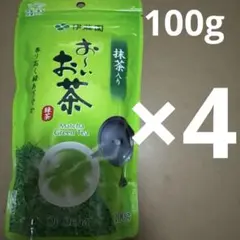 伊藤園 お〜いお茶 抹茶入り 100g 4袋セット