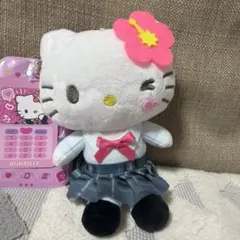 ハローキティ セーラー服風ぬいぐるみ ポーチ