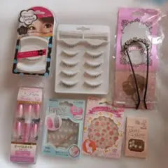 まつ毛・ネイル・ヘアアクセサリーセット
