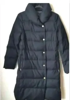 SHIPSネイビー ロングダウンジャケット