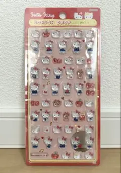 【正規品】ボンボンドロップシール　キティ　mini サンスター文具　サンリオ