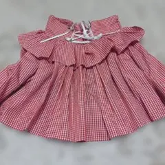 ディアマイラブ☆赤ギンガムチェック フレア　ミニスカのサムネイル