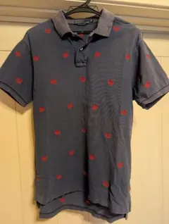 Polo Ralph Lauren 黒 ポロシャツ y2k swag 短丈 ロゴ - メルカリ