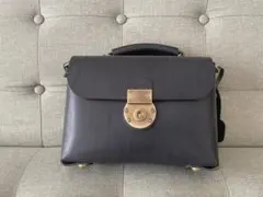 【Organ】2way箱型鞄　プレゾット　ブラックのサムネイル