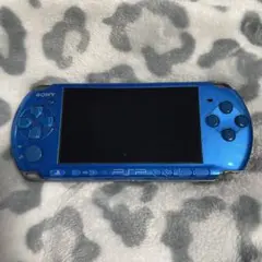ブルー　PSP 3000本体 ジャンク（動作未確認の為）