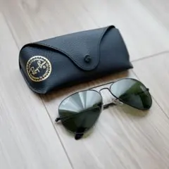 Ray-Ban 偏光レンズ サングラス ケース付き Aviator アビエーター