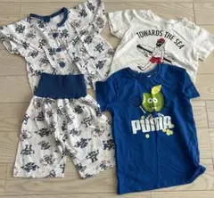 送料込み美品男の子服まとめうりパジャマTシャツTシャツプーマPUMA