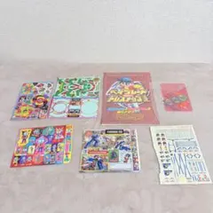 レトロ Dr.マリオ スーパーマリオワールド 下敷き 7枚 1991年 当時物