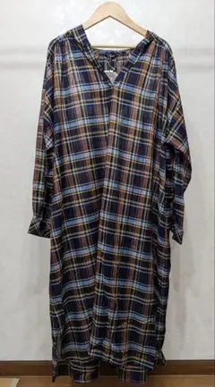 PISANOピサーノシャツワンピ ブラウス チェック カーデ 新品未使用タグ付