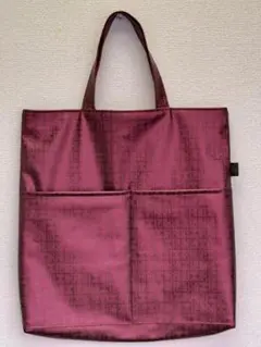 ヤマト屋　RaviRavi ワインレッド　エコバッグ　美品