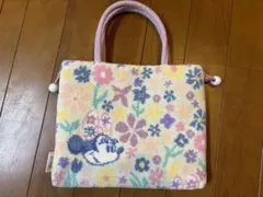 即日完売品】WEB限定 FEILER ミニーマウス 手つき巾着 インマイリボン 