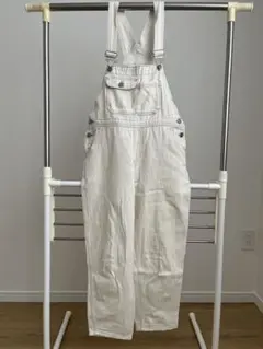 オーバーオール サロペット ホワイト⭐︎美品のサムネイル