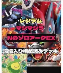 ↓24時間以内発送✨ シティリーグ入賞　Nのゾロアーク　構築済デッキ　ガチ構築