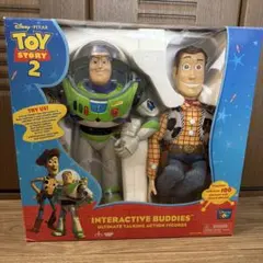 レア!Thinkway Toys製☆初期トイ・ストーリー ウッディ&バズ セット