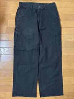 カーハート ペインターパンツ B11 BLK 31/30 カットオフ