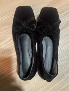 LAROUTE ブラック シューズ 24.0