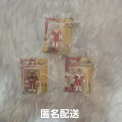 スーパー戦隊 レトロソフビ風チャーム 3個セット