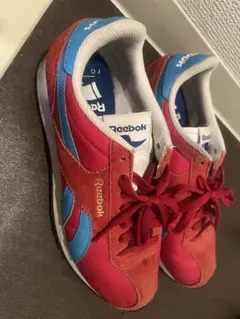 Reebok スニーカー レッド ブルー