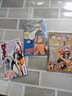 NARUTO 風の書 　列の書 ワンピース　　　　映画特典