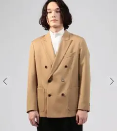 CABaN ベージュ ダブルジャケット