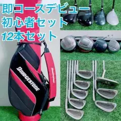 即コースデビュー メンズゴルフ フルセット 初心者 おすすめ 12本 L2911のサムネイル