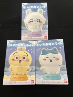 ちいかわキャライト　ハチワレ　うさぎ　モモンガ