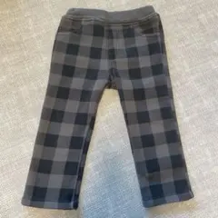 ミキハウス　裏シャギー　裏起毛　ストレッチパンツ　90