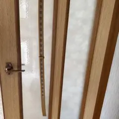 ＧUCC I ロゴ入りベージュ合成繊維ベルト