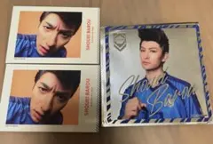 舞台 ブルーロック ブルステ チェキ風自撮りトレカ クリアカード　馬狼照英