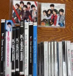 Sexy Zone ・ timelesz Live DVD & CD 20枚