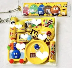 ガチャ詰め　まとめ売り　お菓子　チョコ　デコパーツ　イエロー　黄系　ポーチ