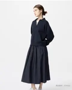 UNIQLO ユニクロ　Mサイズ　試着のみ　ボリュームギャザースカート