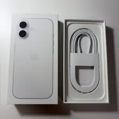 iPhone17 空箱　ホワイト　充電ケーブル付き