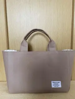 シンプル☆可愛い☆ハンドメイドトートバック☆お出かけバック☆サブバック