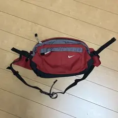 NIKE ナイキ ウエストポーチ 赤 90s 00s y2k ボディバッグ