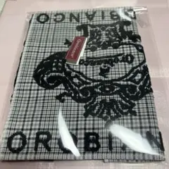 OROBIANCO タオルハンカチ2枚セット（ブルー、グレー）のサムネイル