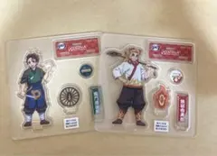 鬼滅　ピザーラアクスタ2点セット