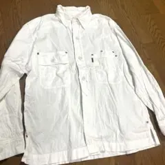 日本製サウンドマン コットンツイルシャツジャケットM