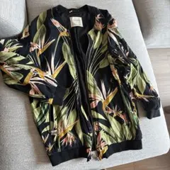 新品　ZARA BASIC モノトーンフラワーコンパクトブルゾン ZARA × MAISON SPECIAL、コラボレーションコレクション発売