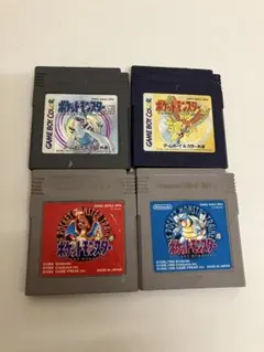 ポケモン　ゲームボーイ　青　赤　金　銀　ソフト　動作OK