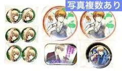 銀魂 沖田総悟 缶バッジ earth総子 花鳥風月かぶき町メンズコレクション