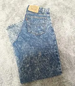 【希少】80s Levis リーバイス 550 USA製 ケミカル オレンジタブのサムネイル