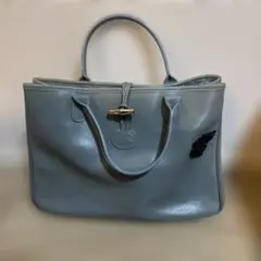 即日発送❗️Longchamp ロンシャン トートバッグ レディース スカイブルー
