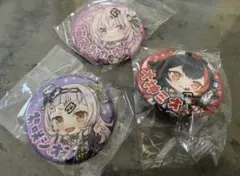 ホロライブ　hololive カプセル缶バッジ　猫又おかゆ　紫咲シオン　大神ミオ