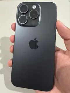 iPhone15pro チタニウムブラック128gb 美品 iPhone 15 Pro 128GB - ブラックチタニウム（SIMフリー）[整備済製品
